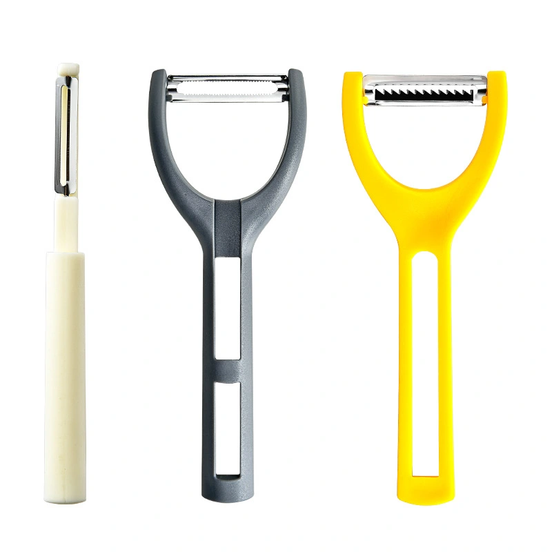 Custom 3 In 1 Stainless Steel Multifunctional Veggie Peeler 2
