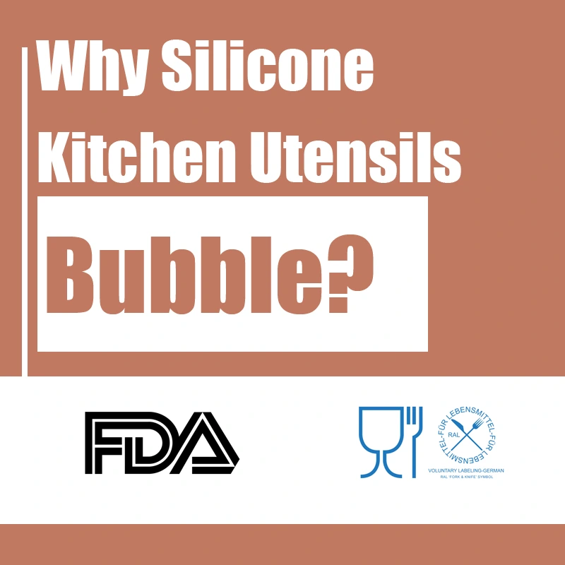 Why Silicone Kitchen Utensils Bubble Banner