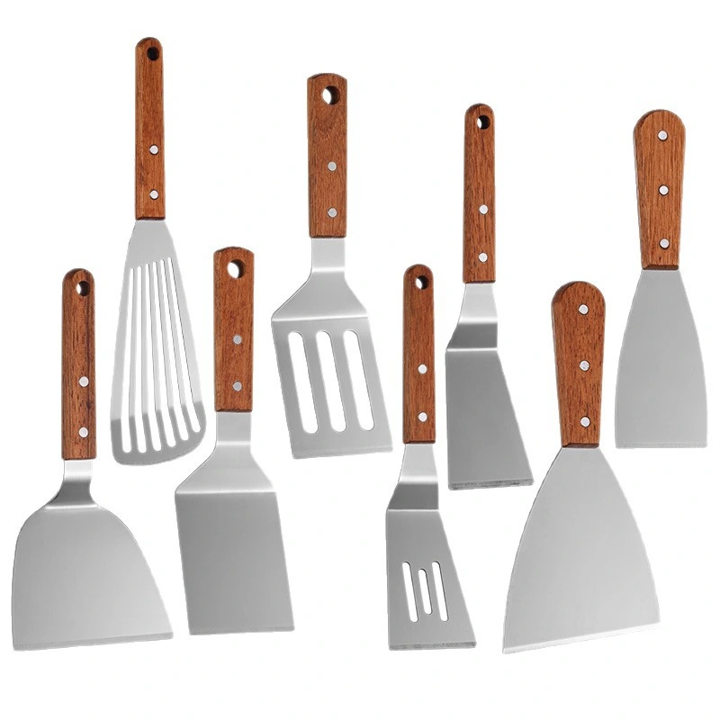Meilleure spatule de barbecue en acier inoxydable fabriquée en Chine (lot de 2)