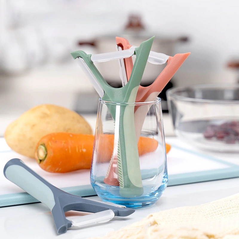 Pelador multifuncional de acero inoxidable para verduras al por mayor 2