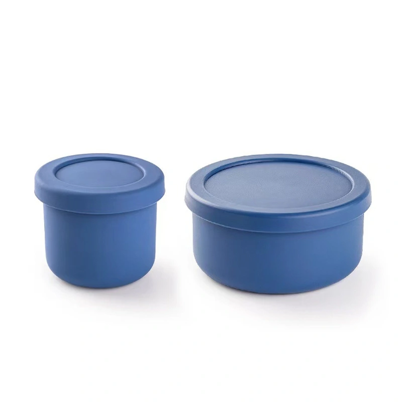 Contenitore rotondo in silicone per alimenti One Stop Sourcing 1