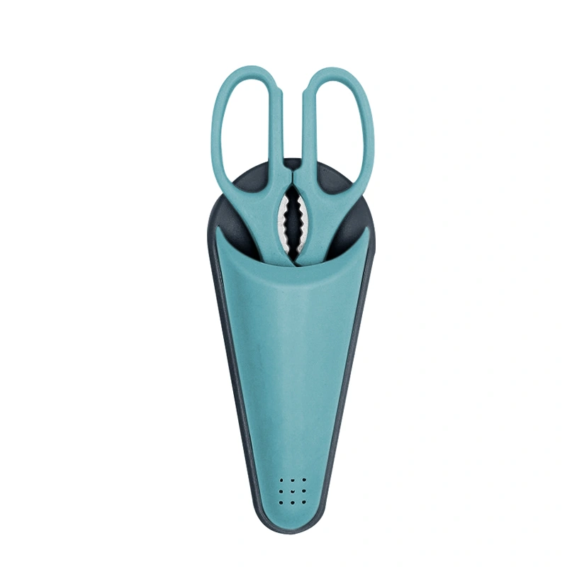 Custom Multifunction Kitchen Scissors With Magnetic Holder 1