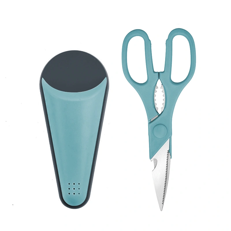Custom Multifunction Kitchen Scissors With Magnetic Holder 2