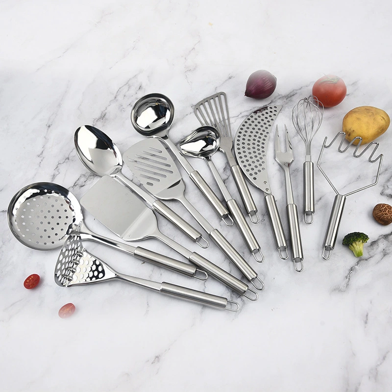 One Stop Sourcing Stainless Steel Cooking Utensils Set Factory 1